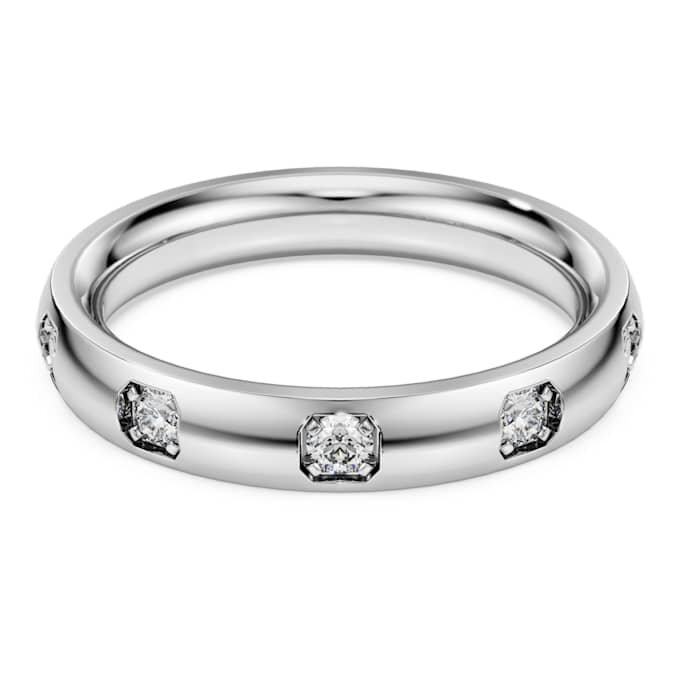 Eternity-Ring mit im Labor gezüchteten Diamanten, 0,5 Karat insgesamt, runde Form, 14-karätiges Weißgold Eternity-Ring mit im Labor gezüchteten Diamanten, 0,5 Karat insgesamt, runde Form, 14-karätiges Weißgold