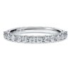 Eternity-Ring mit im Labor gezüchteten Diamanten, 0,5 Karat insgesamt, runde Form, 14-karätiges Weißgold Eternity-Ring mit im Labor gezüchteten Diamanten, 0,5 Karat insgesamt, runde Form, 14-karätiges Weißgold