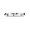 Eternity-Ring mit im Labor gezüchteten Diamanten, 0,5 Karat insgesamt, runde Form, 14-karätiges Weißgold Eternity-Ring mit im Labor gezüchteten Diamanten, 0,5 Karat insgesamt, runde Form, 14-karätiges Weißgold
