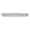 Eternity-Ring mit im Labor gezüchteten Diamanten, 0,5 Karat insgesamt, runde Form, 14-karätiges Weißgold Eternity-Ring mit im Labor gezüchteten Diamanten, 0,5 Karat insgesamt, runde Form, 14-karätiges Weißgold