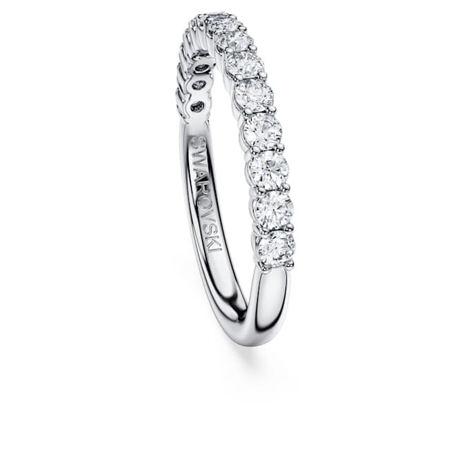 Eternity-Ring mit im Labor gezüchteten Diamanten, 0,5 Karat insgesamt, runde Form, 14-karätiges Weißgold Eternity-Ring mit im Labor gezüchteten Diamanten, 0,5 Karat insgesamt, runde Form, 14-karätiges Weißgold