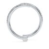 Eternity-Ring mit offenem Band, im Labor gezüchtete Diamanten 0,2 Karat insgesamt, runde Form, 14 Karat Weißgold Eternity-Ring mit offenem Band, im Labor gezüchtete Diamanten 0,2 Karat insgesamt, runde Form, 14 Karat Weißgold