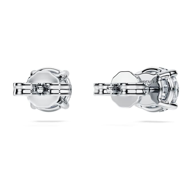 Eternity Solitaire-Ohrringe mit im Labor gezüchteten Diamanten, 2 Karat insgesamt, runde Form, 14-karätiges Weißgold Eternity Solitaire-Ohrringe mit im Labor gezüchteten Diamanten, 2 Karat insgesamt, runde Form, 14-karätiges Weißgold
