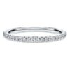 Ewigkeitsring mit im Labor gezüchteten Diamanten, 0,2 Karat insgesamt, runde Form, 14 Karat Weißgold Ewigkeitsring mit im Labor gezüchteten Diamanten, 0,2 Karat insgesamt, runde Form, 14 Karat Weißgold