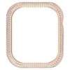 Funkelndes Gehäuse für Apple Watch® Series 7, 41 mm, Roségold-Farbton