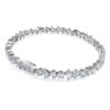 Galaxy-Armband mit im Labor gezüchteten Diamanten, 5 Karat insgesamt, verschiedene Formen, 14 Karat Weißgold Galaxy-Armband mit im Labor gezüchteten Diamanten, 5 Karat insgesamt, verschiedene Formen, 14 Karat Weißgold