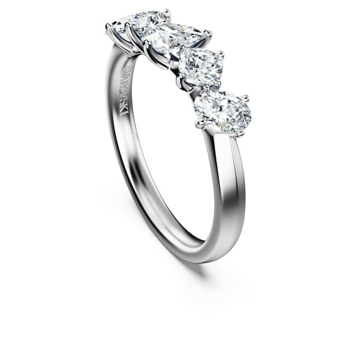 Galaxy Ring – Laborgezüchtete Diamanten, 1 Karat insgesamt, verschiedene Schliffformen, 14 Karat Weißgold Galaxy Ring – Laborgezüchtete Diamanten, 1 Karat insgesamt, verschiedene Schliffformen, 14 Karat Weißgold