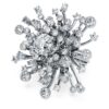 Galaxy-Ring mit im Labor gezüchteten Diamanten, 9,5 Karat insgesamt, verschiedene Formen, 18 Karat Weißgold Galaxy-Ring mit im Labor gezüchteten Diamanten, 9,5 Karat insgesamt, verschiedene Formen, 18 Karat Weißgold