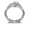 Galaxy-Ring-Set (2), im Labor gezüchtete Diamanten 1,4 Karat insgesamt, Birnenform, 14-karätiges Weißgold Galaxy-Ring-Set (2), im Labor gezüchtete Diamanten 1,4 Karat insgesamt, Birnenform, 14-karätiges Weißgold