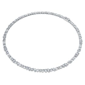 Galaxy-Tennis-Halskette mit im Labor gezüchteten Diamanten, 47,27 Karat insgesamt, gemischte Schliffformen, 18 Karat Weißgold Galaxy-Tennis-Halskette mit im Labor gezüchteten Diamanten, 47,27 Karat insgesamt, gemischte Schliffformen, 18 Karat Weißgold