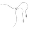Geburtsstein-Armband mit quadratischem Schliff, November, Gelb, rhodiniert