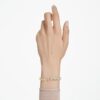 Gema-Armband mit gemischten Schliffformen, mehrfarbig, vergoldet