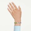 Gema-Armband mit gemischten Schliffformen, mehrfarbig, vergoldet