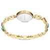 Gema Uhr mit Kristall-Armband, goldfarben, goldfarbene Oberfläche