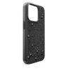 High Smartphone-Hülle mit flachen Kristallen auf der Rückseite, iPhone® 15 Pro, Schwarz
