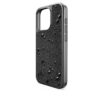 High Smartphone-Hülle mit flachen Kristallen auf der Rückseite, iPhone® 15 Pro, Schwarz