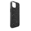 High Smartphone-Hülle mit flachen Kristallen, iPhone® 15, Schwarz
