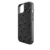 High Smartphone-Hülle mit flachen Kristallen, iPhone® 15, Schwarz