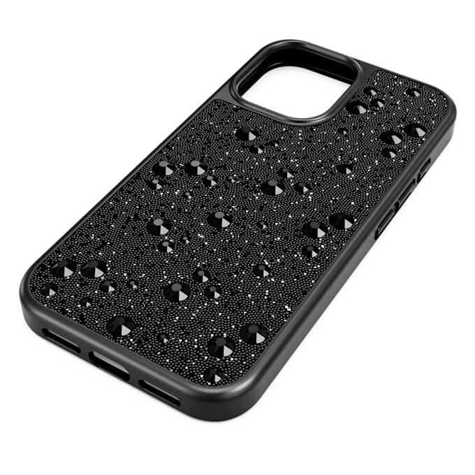 High Smartphone-Hülle mit Streu-Design, iPhone® 16, Schwarz High Smartphone-Hülle mit Streu-Design, iPhone® 16, Schwarz