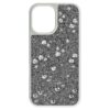 High Smartphone-Hülle mit Streu-Design, iPhone® 16, silberfarben High Smartphone-Hülle mit Streu-Design, iPhone® 16, silberfarben