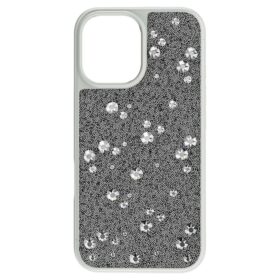 High Smartphone-Hülle mit Streu-Design, iPhone® 16, silberfarben