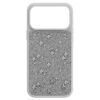 Hochwertige Smartphone-Hülle mit flachen Kristallen, iPhone® 17 Pro Max, silberfarben