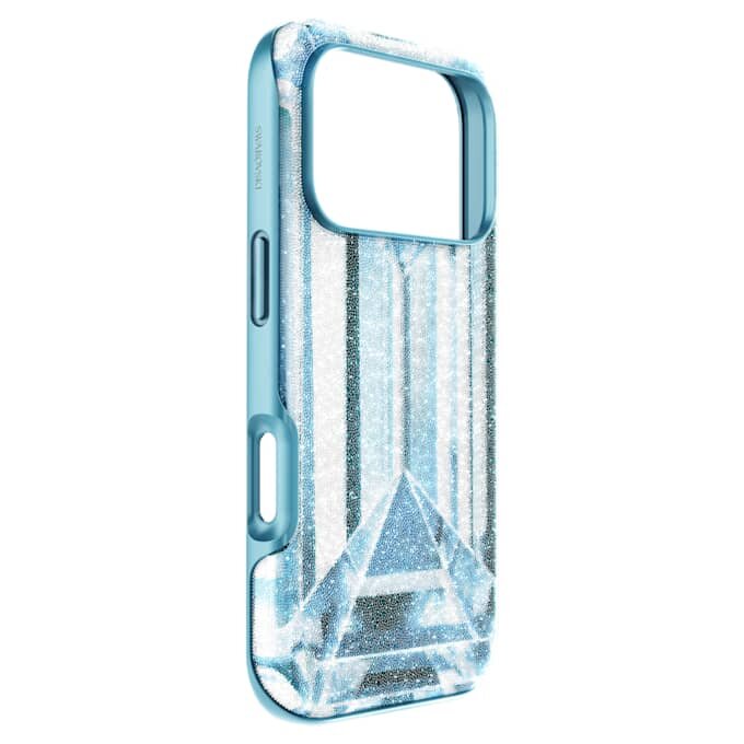 Hochwertige Smartphone-Hülle mit Kristalleffekt, iPhone® 17 Pro, Blau Hochwertige Smartphone-Hülle mit Kristalleffekt, iPhone® 17 Pro, Blau