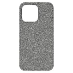 Hohe Smartphone-Hülle für iPhone® 15 Pro Max, silberfarben
