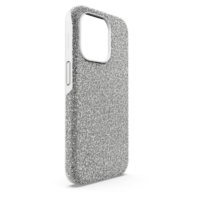 Hohe Smartphone-Hülle für iPhone® 15 Pro, silberfarben Hohe Smartphone-Hülle für iPhone® 15 Pro, silberfarben
