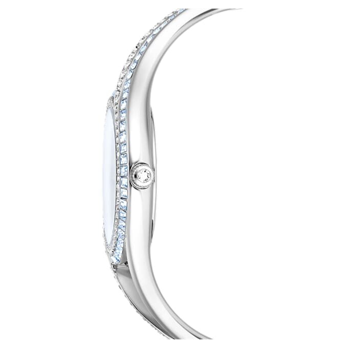 Hyperbola Armreihenuhr Swiss Made, Metallarmband, Blau, Edelstahl Hyperbola Armreihenuhr Swiss Made, Metallarmband, Blau, Edelstahl