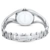 Hyperbola Armreihuhr Swiss Made, Metallarmband, silberfarben, Edelstahl