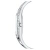Hyperbola Armreihuhr Swiss Made, Metallarmband, silberfarben, Edelstahl