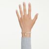 Idyllia-Armband Kristallperle, Rundschliff, Teddy, Goldton, vergoldet