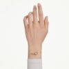 Idyllia-Armband mit gemischten Schliffen, Blume, mehrfarbig, goldfarben plattiert