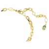 Idyllia-Armband mit gemischten Schliffen, Blume, mehrfarbig, goldfarben plattiert