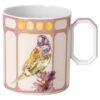 Idyllia-Becher aus Porzellan, Kristall-Print-Motiv, Fink, Rosa Idyllia-Becher aus Porzellan, Kristall-Print-Motiv, Fink, Rosa