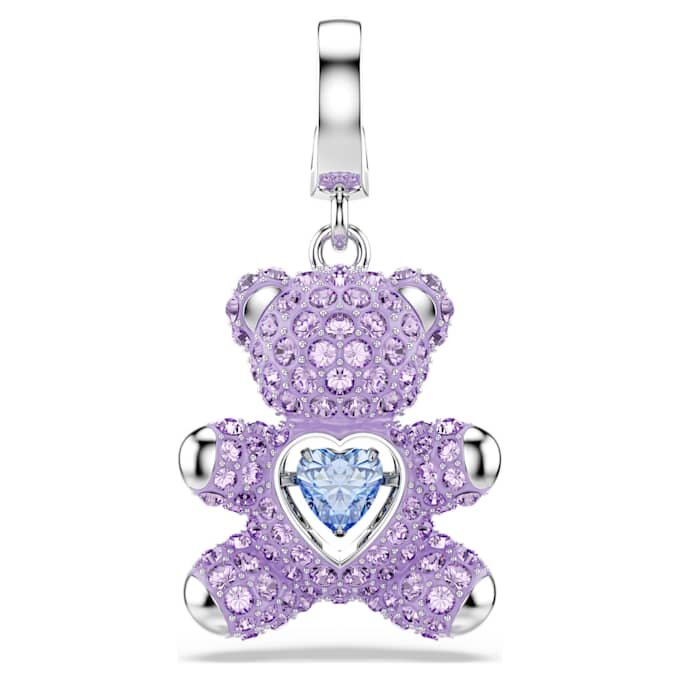 Idyllia Charm Mixed Cuts, Teddy, Lila, rhodiniert Idyllia Charm Mixed Cuts, Teddy, Lila, rhodiniert
