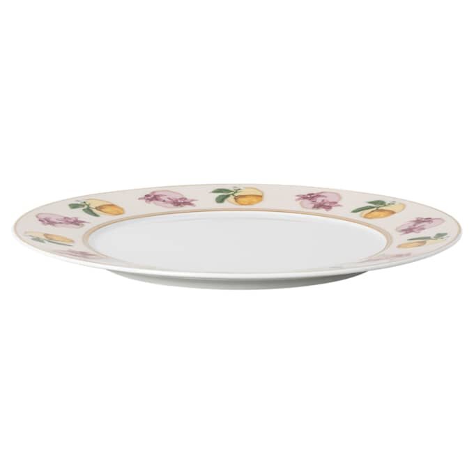 Idyllia Dessertteller aus Porzellan, Kristalldruck-Motiv, Lily Citron, mehrfarbig Idyllia Dessertteller aus Porzellan, Kristalldruck-Motiv, Lily Citron, mehrfarbig