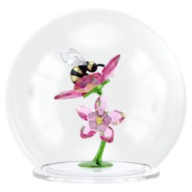 Idyllia Glaskugel „Biene und Blumen“