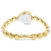 Idyllia Heart Uhr mit Kristall-Armband, rosa, goldfarben