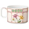 Idyllia Kombitasse mit Untertasse aus Porzellan, Kristalldruck-Motiv, Blumenstrauß, mehrfarbig Idyllia Kombitasse mit Untertasse aus Porzellan, Kristalldruck-Motiv, Blumenstrauß, mehrfarbig