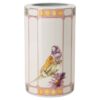 Idyllia-Vase aus Porzellan, Kristalldruck-Motiv, Vogel, mehrfarbig Idyllia-Vase aus Porzellan, Kristalldruck-Motiv, Vogel, mehrfarbig
