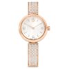 Illumina-Uhr Swiss Made, Metallarmband, Roségold-Farbton, roségoldfarbene Oberfläche Illumina-Uhr Swiss Made, Metallarmband, Roségold-Farbton, roségoldfarbene Oberfläche