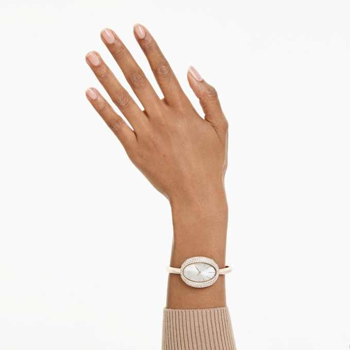 Imber Armreih-Uhr, Swiss Made, Metallarmband, Goldfarbig, champagnerfarbene PVD-Beschichtung Imber Armreih-Uhr, Swiss Made, Metallarmband, Goldfarbig, champagnerfarbene PVD-Beschichtung