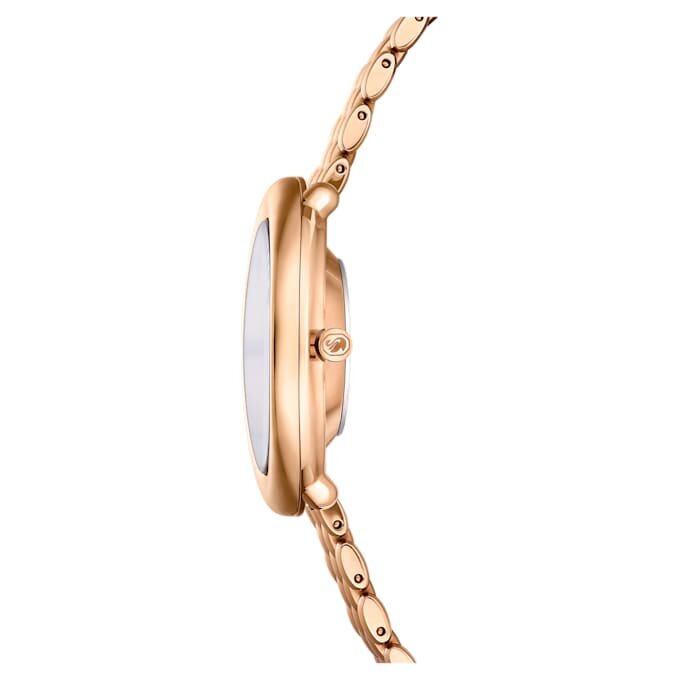 Imber Oval Uhr, Swiss Made, Metallarmband, goldfarben, roségoldfarbenes Finish Imber Oval Uhr, Swiss Made, Metallarmband, goldfarben, roségoldfarbenes Finish