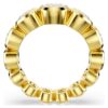 Imber-Ring mit gemischten Rundschliffen, weiß, vergoldet Imber-Ring mit gemischten Rundschliffen, weiß, vergoldet