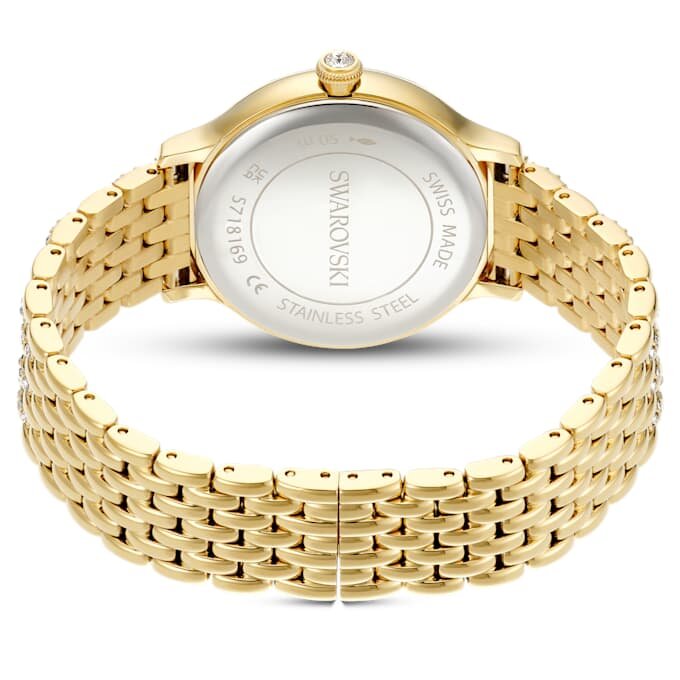 Imber Uhr, Swiss Made, Metallarmband, goldfarben, goldfarbene Oberfläche Imber Uhr, Swiss Made, Metallarmband, goldfarben, goldfarbene Oberfläche