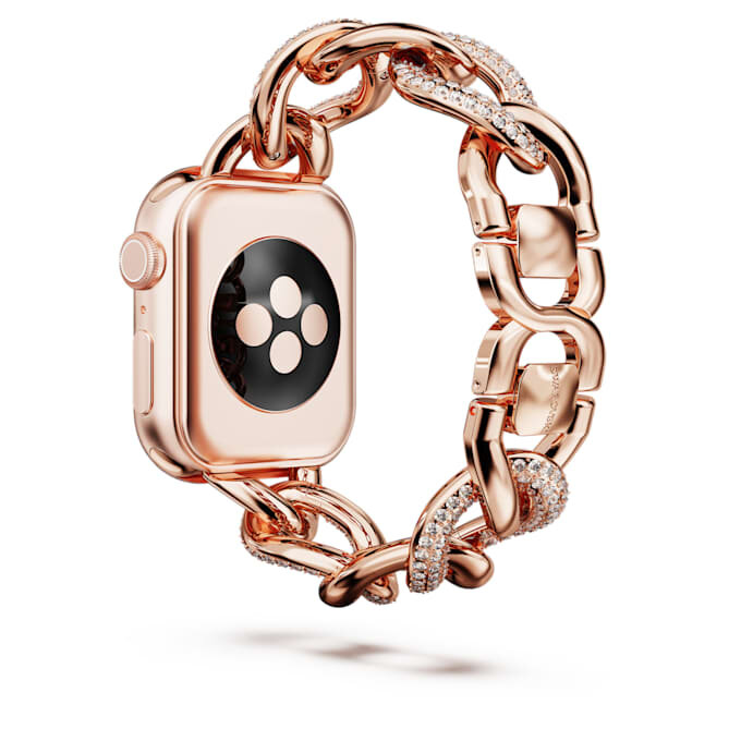 Kettenarmband für Apple Watch® 40 mm & 41 mm, roségoldfarben, roségoldfarbene Oberfläche Kettenarmband für Apple Watch® 40 mm & 41 mm, roségoldfarben, roségoldfarbene Oberfläche