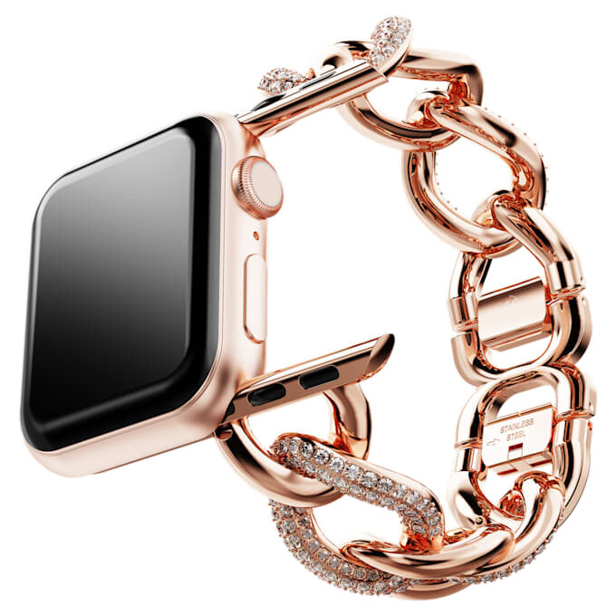 Kettenarmband für Apple Watch® 40 mm & 41 mm, roségoldfarben, roségoldfarbene Oberfläche Kettenarmband für Apple Watch® 40 mm & 41 mm, roségoldfarben, roségoldfarbene Oberfläche
