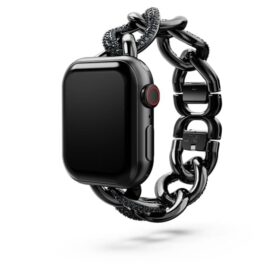 Kettenarmband für Apple Watch® 40 mm & 41 mm, schwarz, schwarze Oberfläche